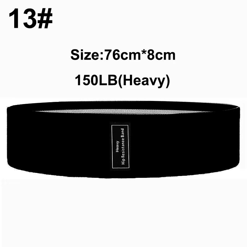 Pull Strap Set Fabric Booty Bands Hip Circle Elastic Fitness Expander for Home Workouts Glute Legs Strength Training