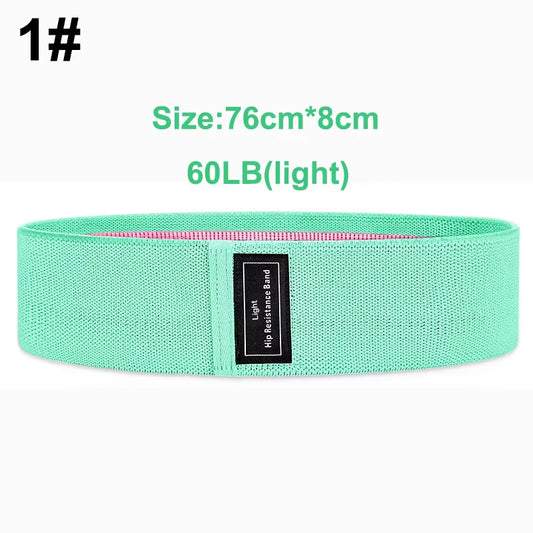Pull Strap Set Fabric Booty Bands Hip Circle Elastic Fitness Expander for Home Workouts Glute Legs Strength Training