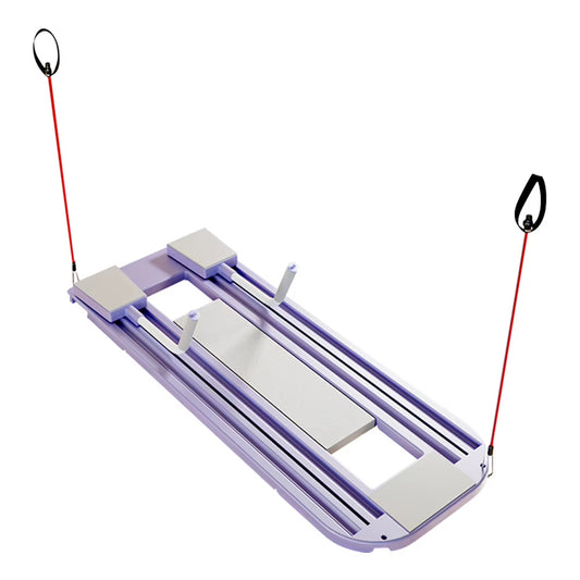 Abdominal Exercise Board Fitness Board Automatic Rebound Leg & Arm Toner Fitness Equipment Multifunctional Pilates Reformer Set