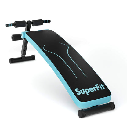 Adjustable Sit up Bench, Abdominal Training Workout Slant Bench