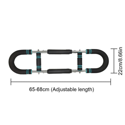 Adjustable Twister Arm Exerciser Multifunctional U-Shaped Wrist Strength Trainer Home Chest Expander Indoor Workout