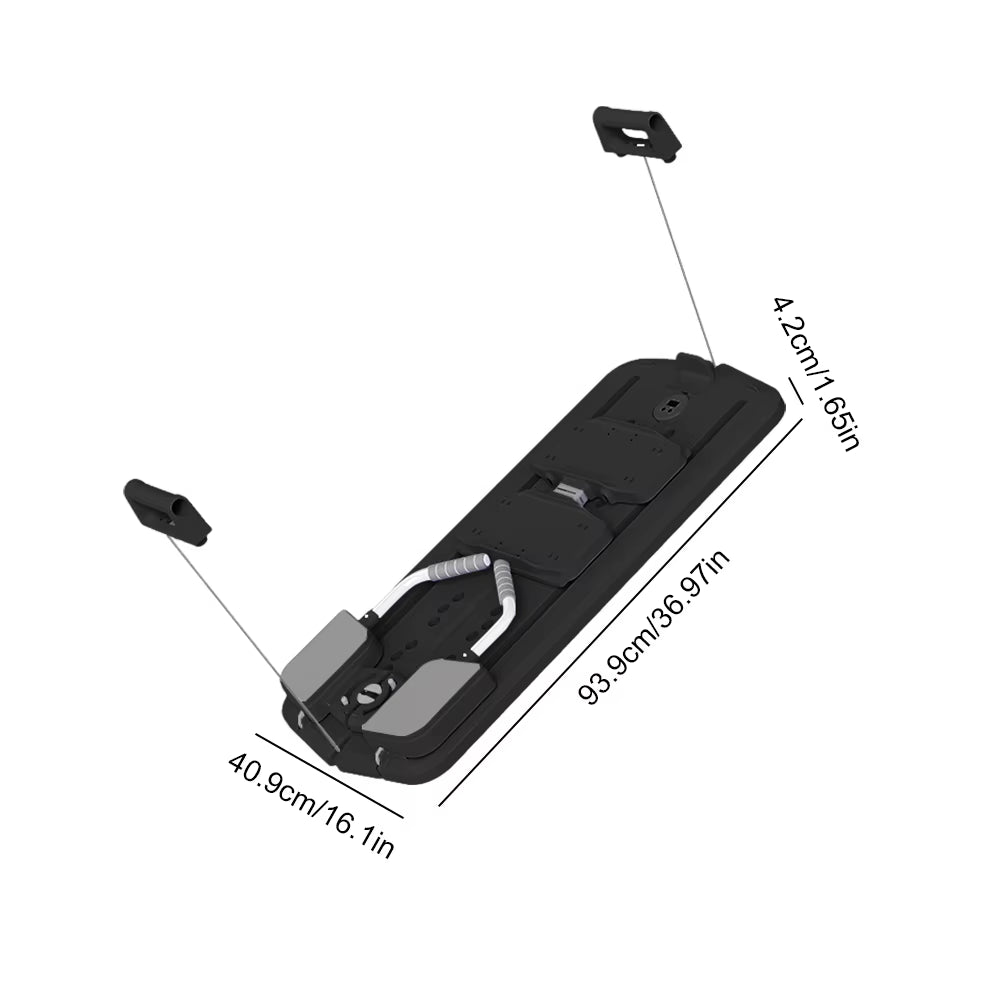 Abdominal Exercise Board Fitness Board Automatic Rebound Leg & Arm Toner Fitness Equipment Multifunctional Pilates Reformer Set
